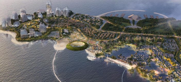 永利集团乐成中标中南置地唐山湾风情小镇项目设计