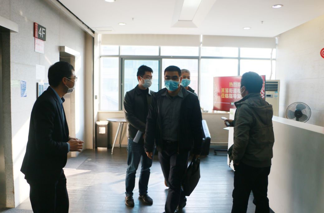 万众一心，，，携手抗疫 | 筼筜街道主任苏克一行莅临永利集团指导复工情形